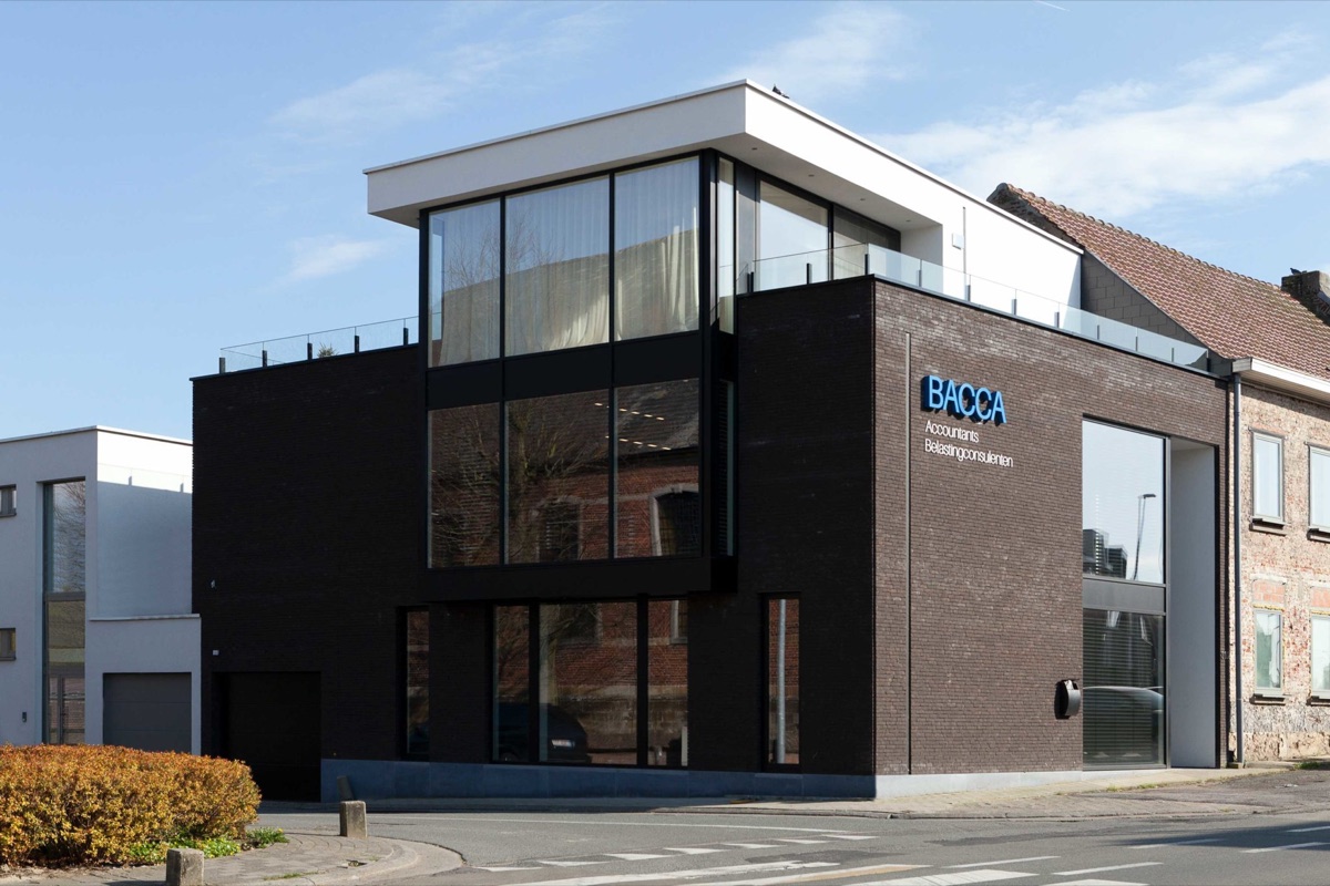 Gevel van het kantoor van BACCA Accountants in Ninove